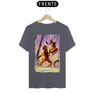 Nome do produto Camiseta Classic - Wolverine vs Dentes-de-Sabre