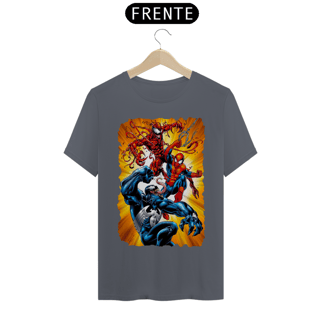 Nome do produtoCamiseta Classic - Homem Aranha vs Venom e Carnificina