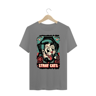 Nome do produtoCamiseta Plus Size - Stray Cats