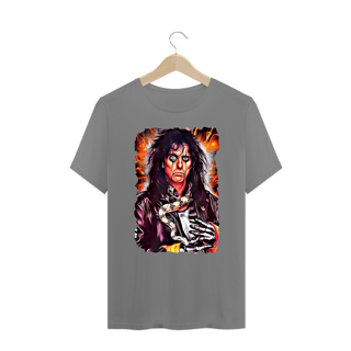 Nome do produto Camiseta Plus Size - Alice Cooper