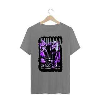 Nome do produto Camiseta Plus Size - Nirvana