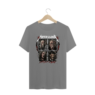 Nome do produto Camiseta Plus Size - Metallica