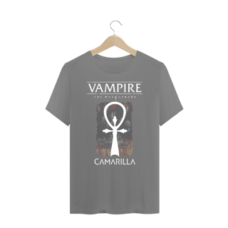 Nome do produto Camiseta Plus Size (Vampiro) - Camarilla