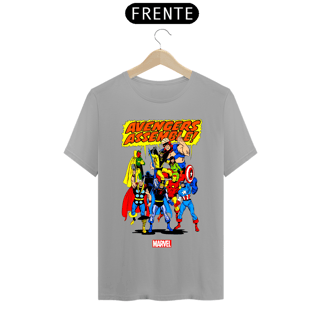 Nome do produto Camiseta Masculina - Vingadores, Avante!