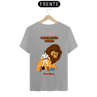 Nome do produto Camiseta Masculina - O Jovem Sansão e Golias