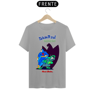 Nome do produto Camiseta Masculina - Falcão Azul e Bionicão