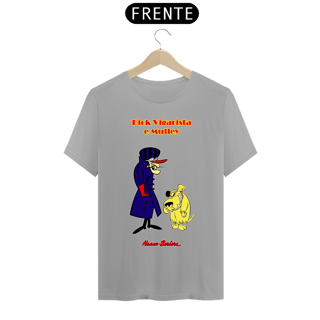 Nome do produto Camiseta Masculina - Dick Vigarista e Mutley