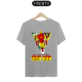 Nome do produto Camiseta Masculina - Homem de Ferro