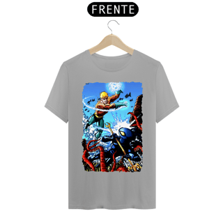Nome do produto Camiseta Classic - Aquaman vs Arraia Negra