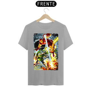 Nome do produto Camiseta Classic - Homem de Ferro vs Dr. Destino
