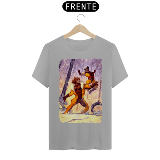 Nome do produto Camiseta Classic - Wolverine vs Dentes-de-Sabre
