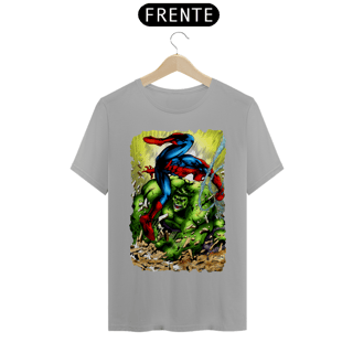 Nome do produtoCamiseta Classic - Hulk vs Homem Aranha