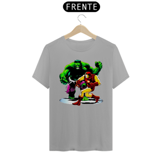 Nome do produtoCamiseta Classic - Hulk vs Homem de Ferro