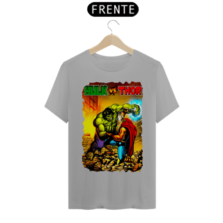 Nome do produtoCamiseta Classic - Hulk vs Thor