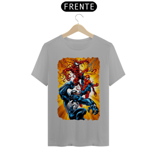 Nome do produtoCamiseta Classic - Homem Aranha vs Venom e Carnificina