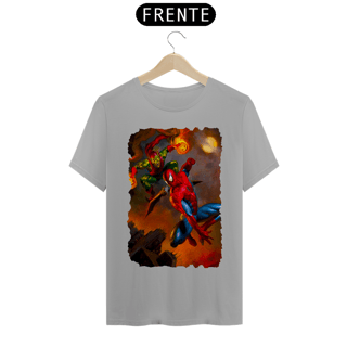 Nome do produto Camiseta Classic - Homem Aranha vs Duende Verde