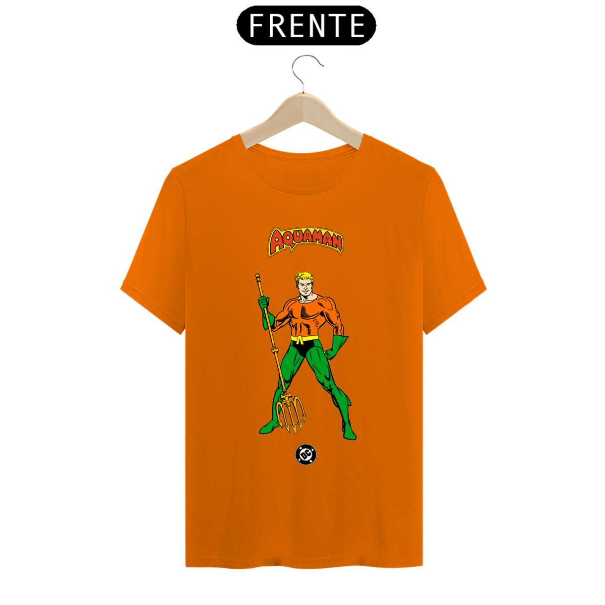 Nome do produto: Camiseta Masculina - Aquaman