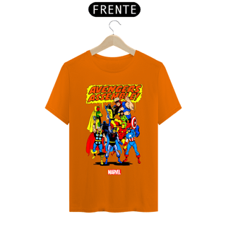 Nome do produto Camiseta Masculina - Vingadores, Avante!