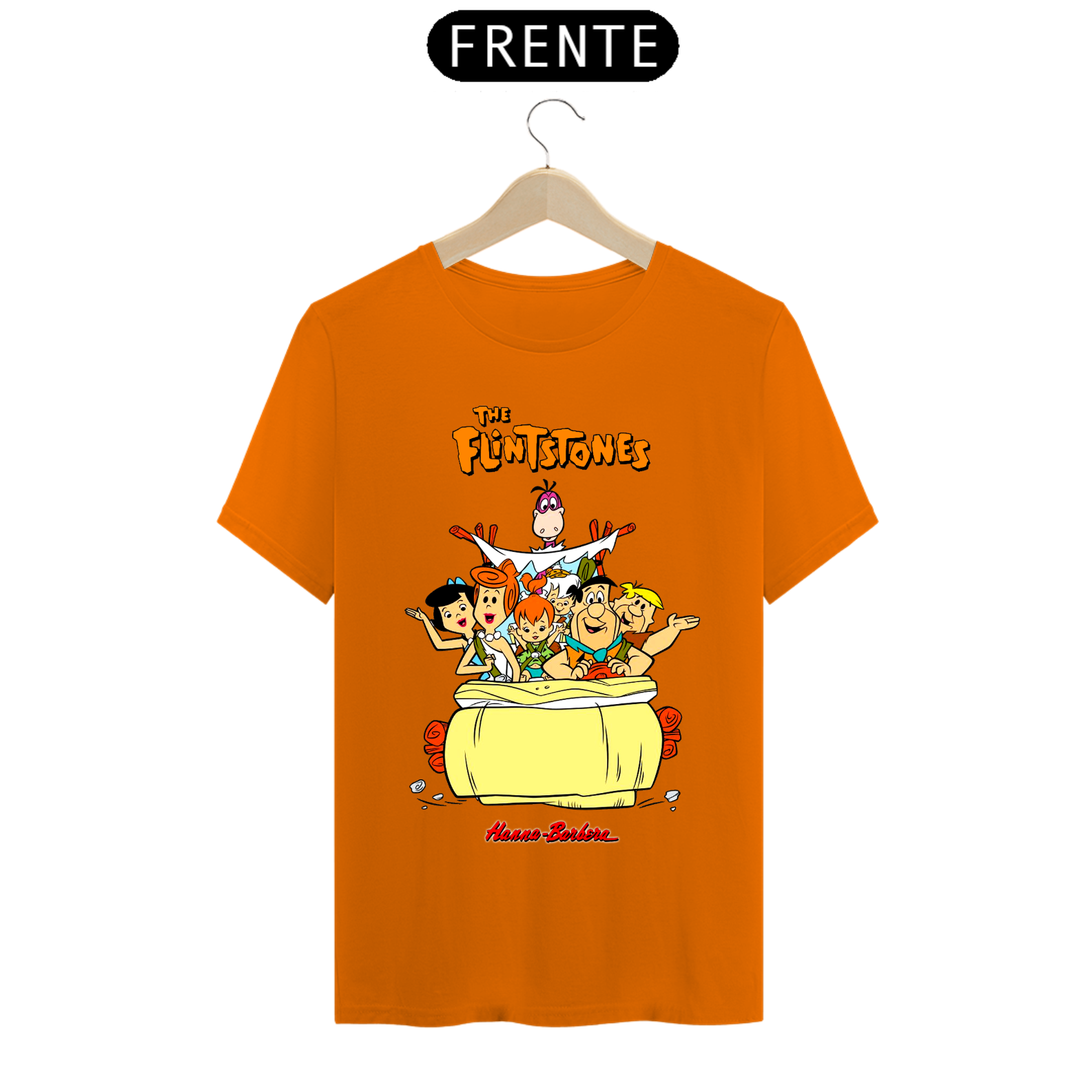 Camiseta Masculina - Os Flintstones