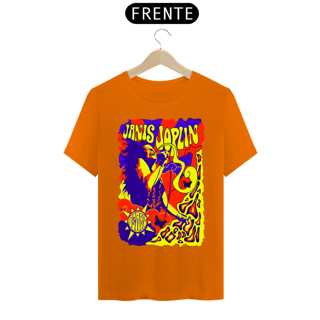 Nome do produtoCamiseta Classic - Janis Joplin