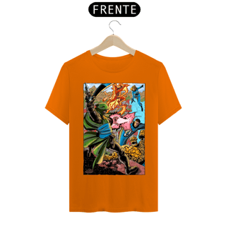 Nome do produto Camiseta Classic - Quarteto Fantástico vs Doutor Destino