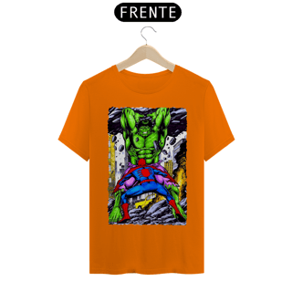 Nome do produtoCamiseta Classic - Hulk vs Homem Aranha