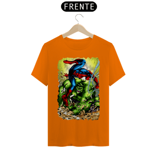 Nome do produtoCamiseta Classic - Hulk vs Homem Aranha