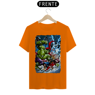 Nome do produtoCamiseta Classic - Hulk vs Thor