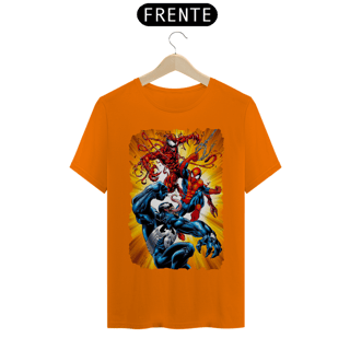 Nome do produtoCamiseta Classic - Homem Aranha vs Venom e Carnificina