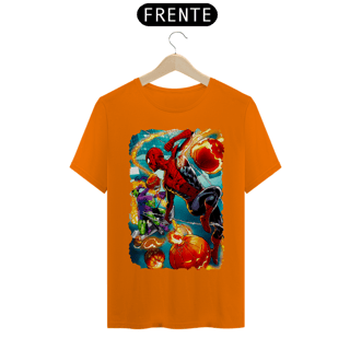 Nome do produto Camiseta Classic - Homem Aranha vs Duende Verde