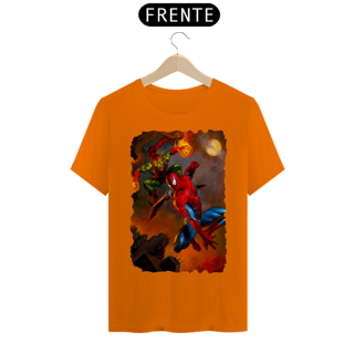 Nome do produto Camiseta Classic - Homem Aranha vs Duende Verde
