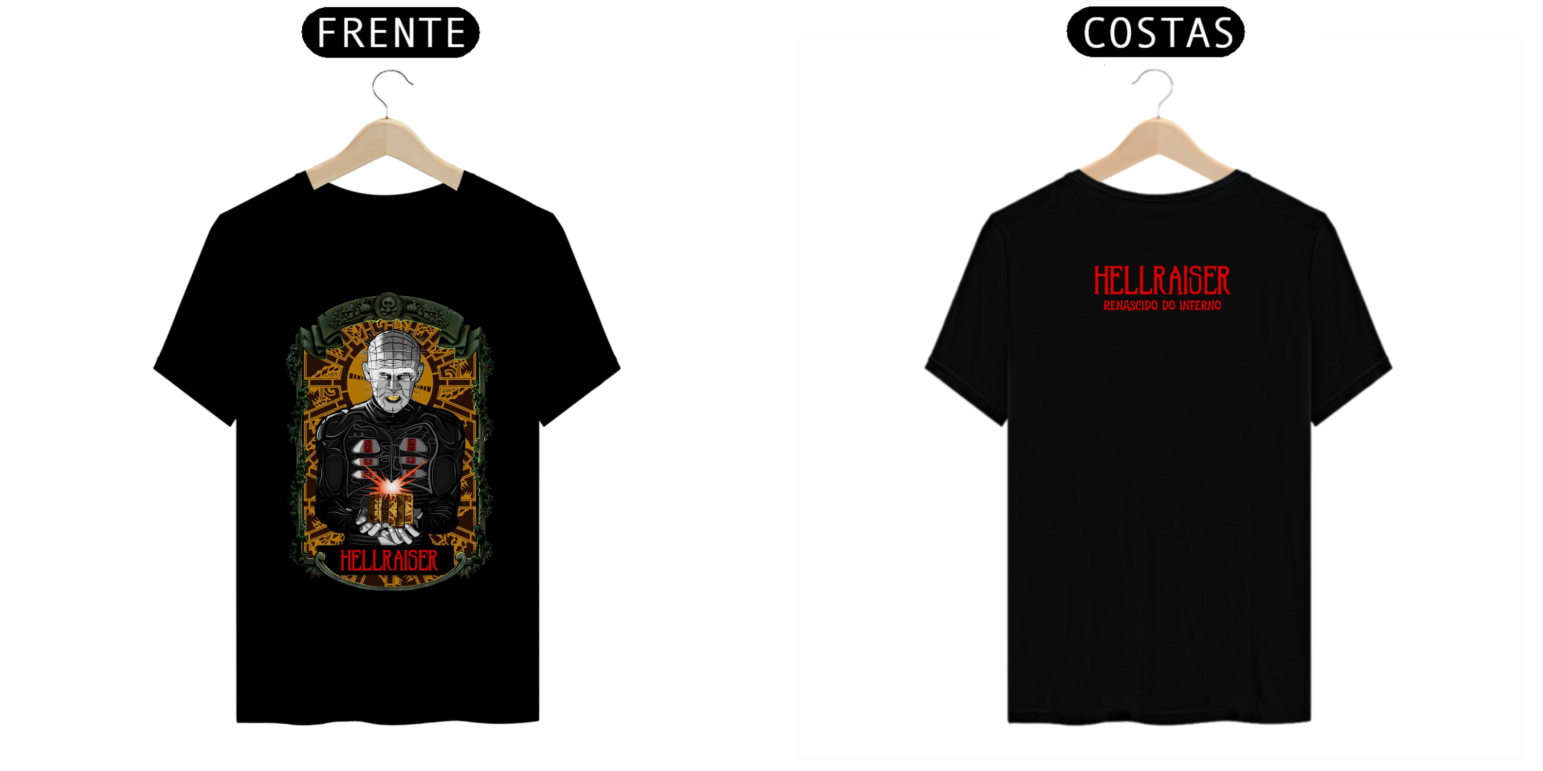 Camiseta Masculina - Hellraiser