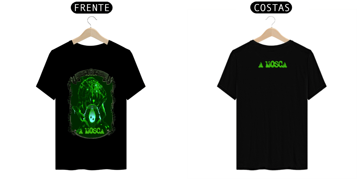 Nome do produto: Camiseta Masculina- A Mosca