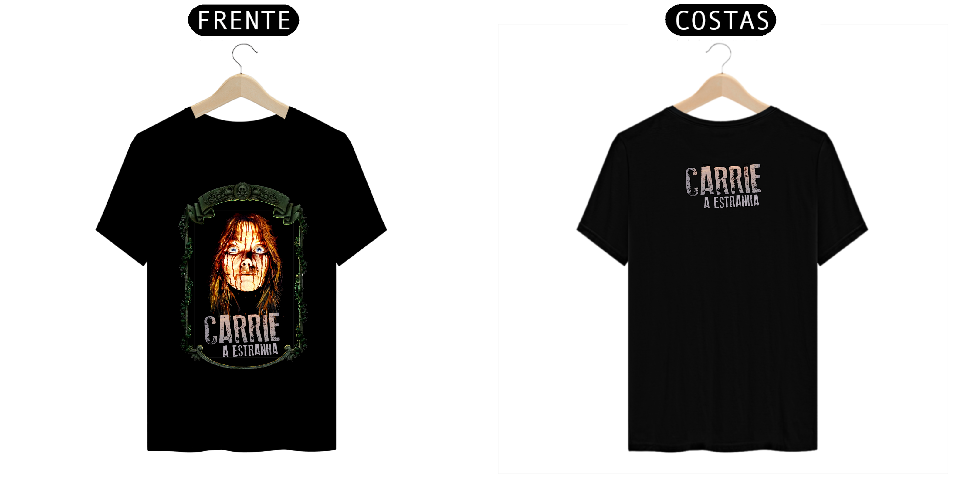 Camiseta Masculina - Carrie, a Estranha