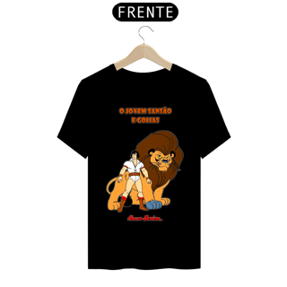 Nome do produto Camiseta Masculina - O Jovem Sansão e Golias