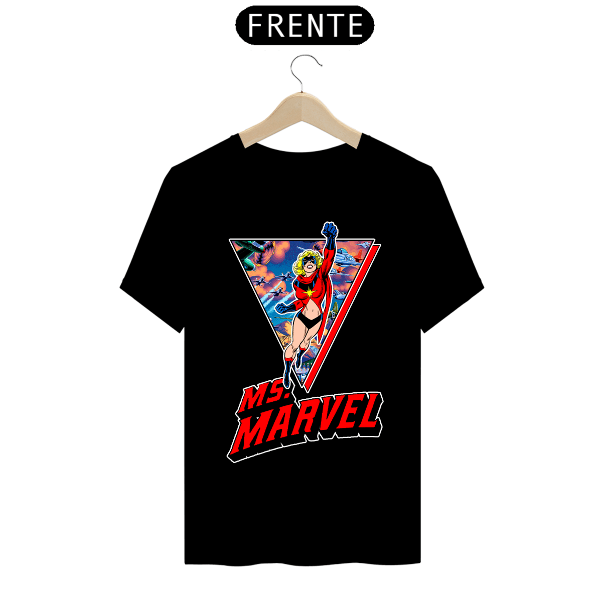 Nome do produto: Camiseta Masculina - Miss Marvel