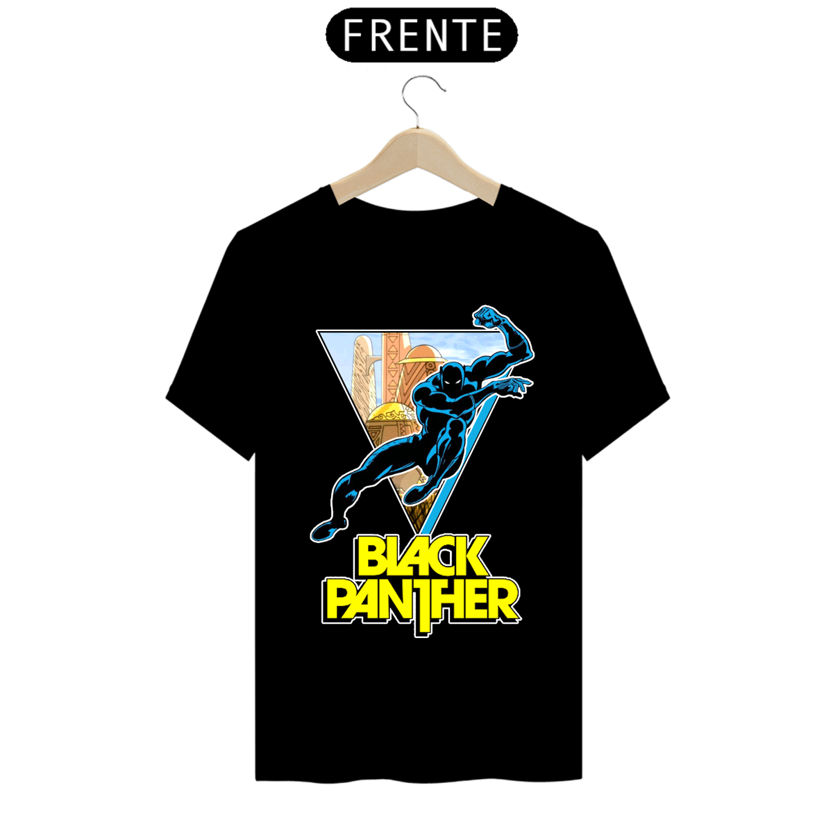 Nome do produto: Camiseta Masculina - Pantera Negra