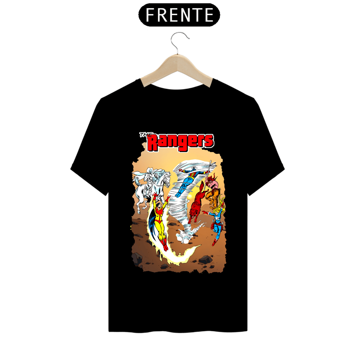 Nome do produto: Camiseta Masculina - Guardiões do Deserto
