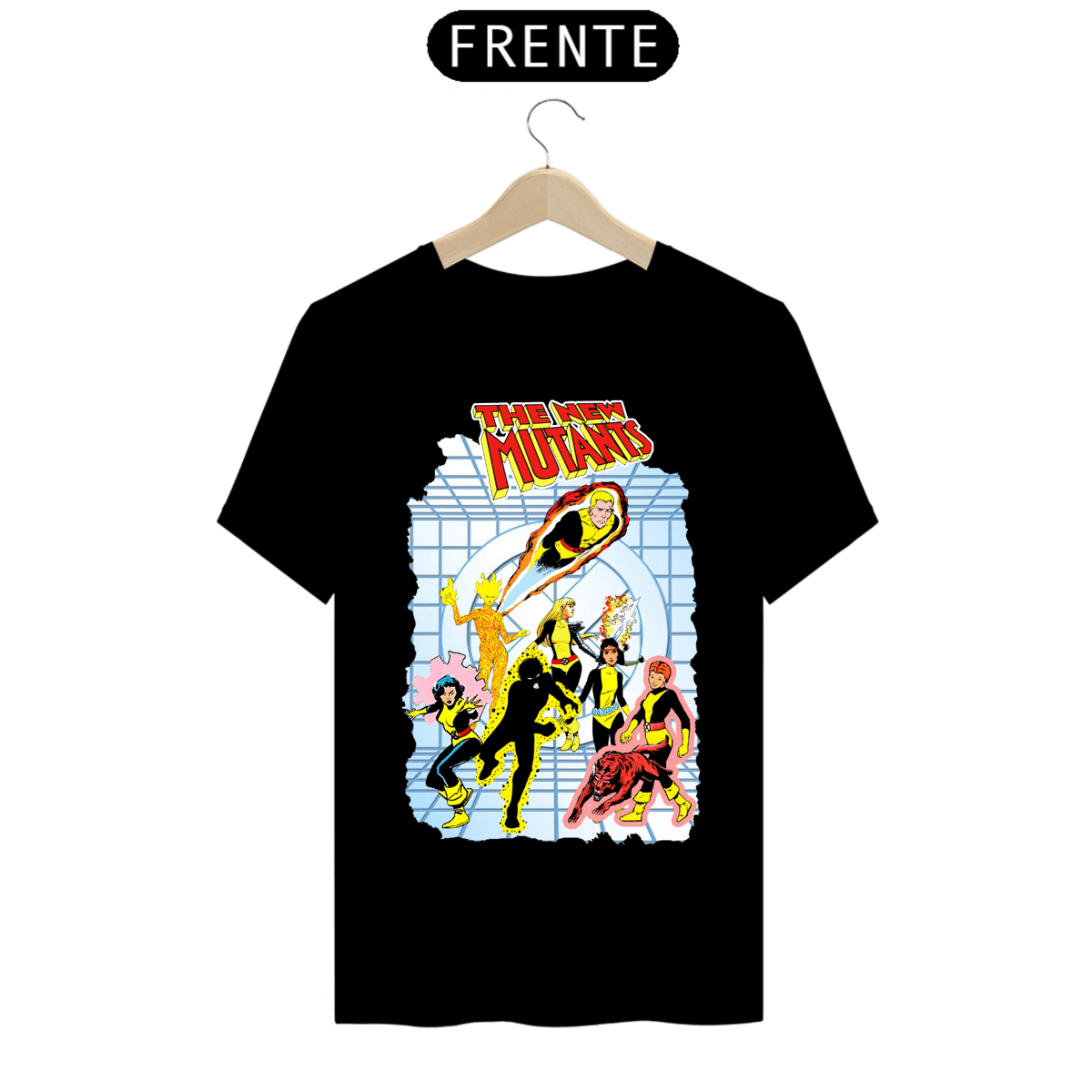 Nome do produto: Camiseta Masculina - Novos Mutantes