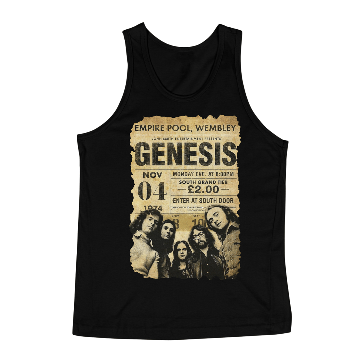 Nome do produto: Camiseta Regata - Genesis