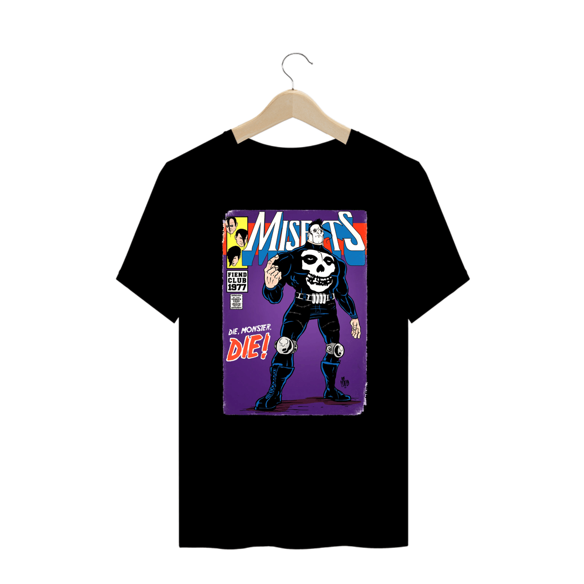 Nome do produto: Camiseta Plus Size - Misfits