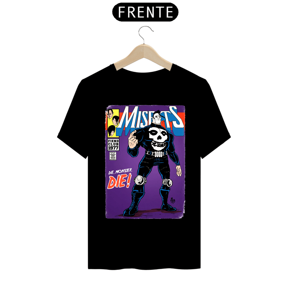 Nome do produto: Camiseta Classic - Misfits