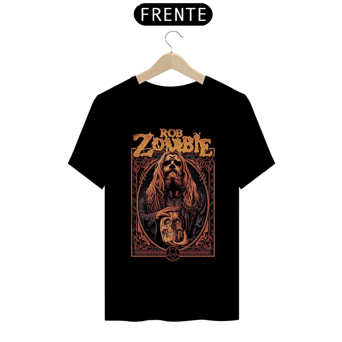 Nome do produto: Camiseta Classic - Rob Zombie