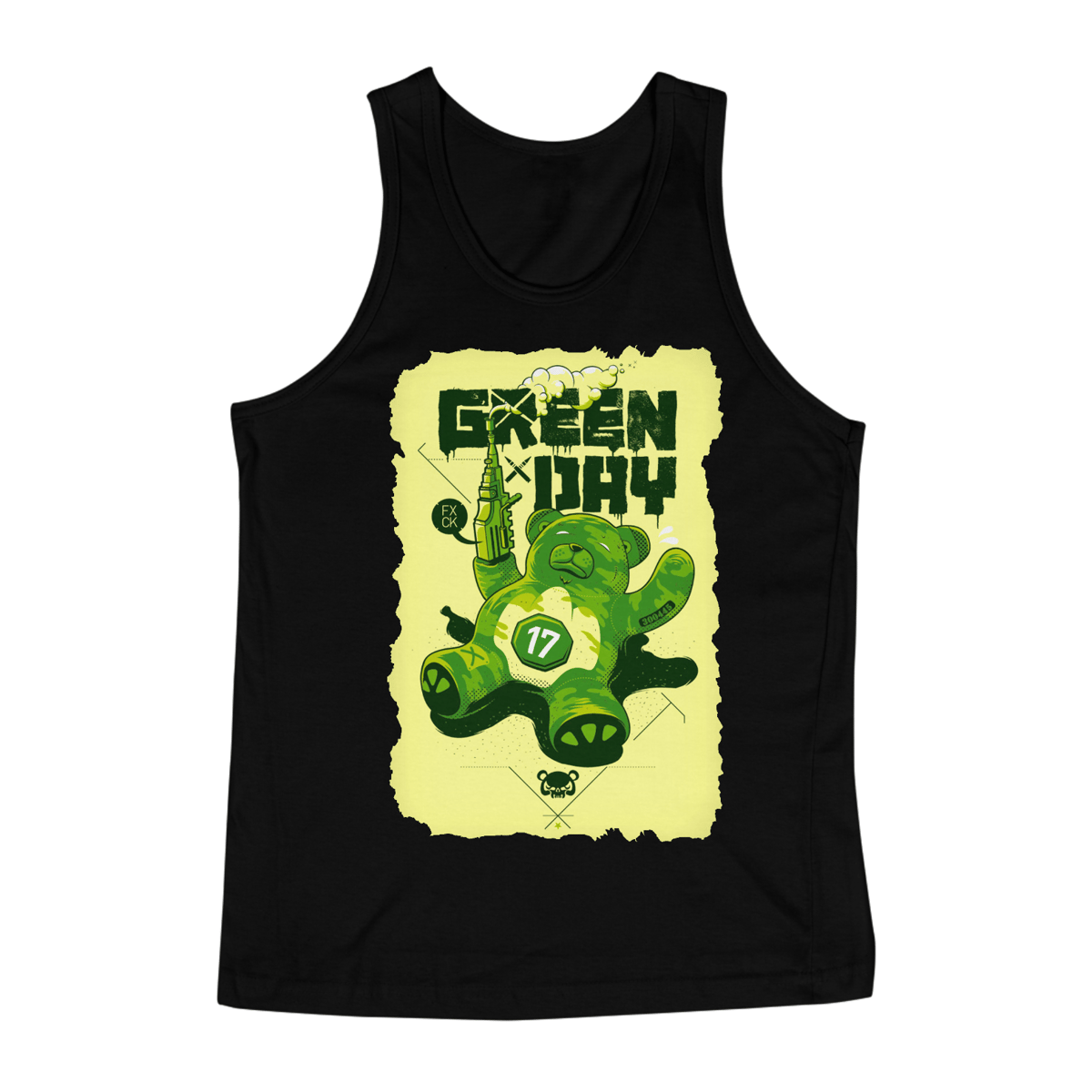 Nome do produto: Camiseta Regata - Green Day