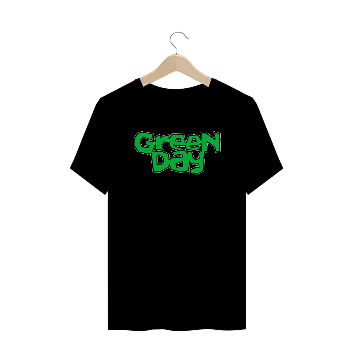 Nome do produto: Camiseta Plus Size - Green Day