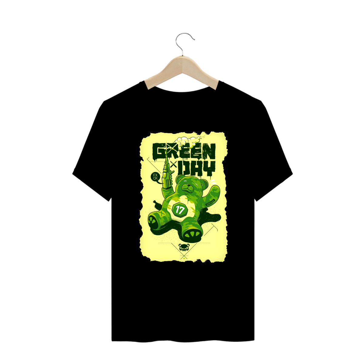 Nome do produto: Camiseta Plus Size - Green Day