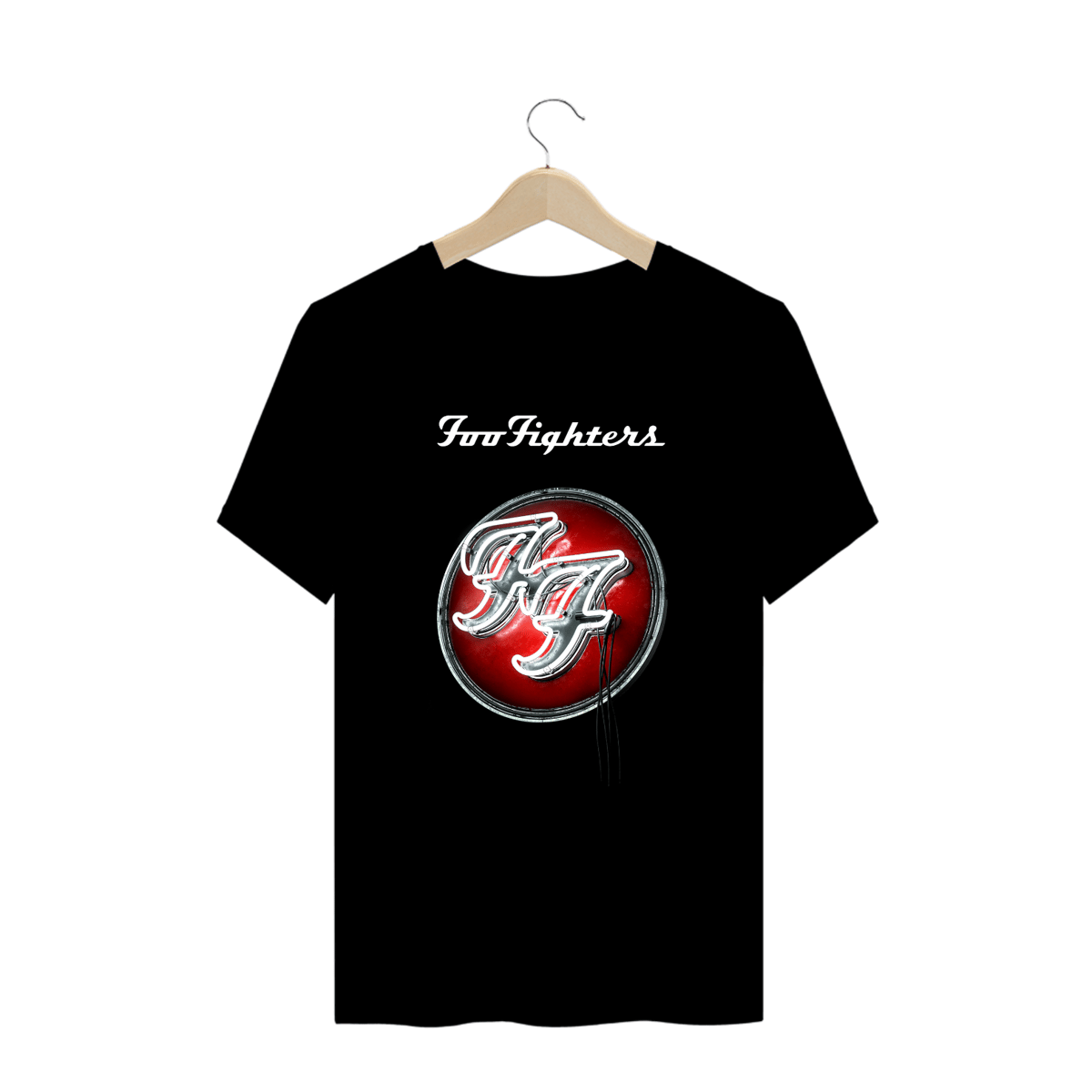 Nome do produto: Camiseta Plus Size - Foo Fighters