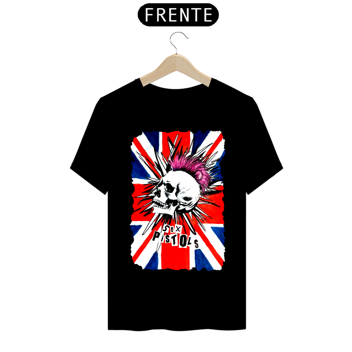 Nome do produto: Camiseta Classic - Sex Pistols