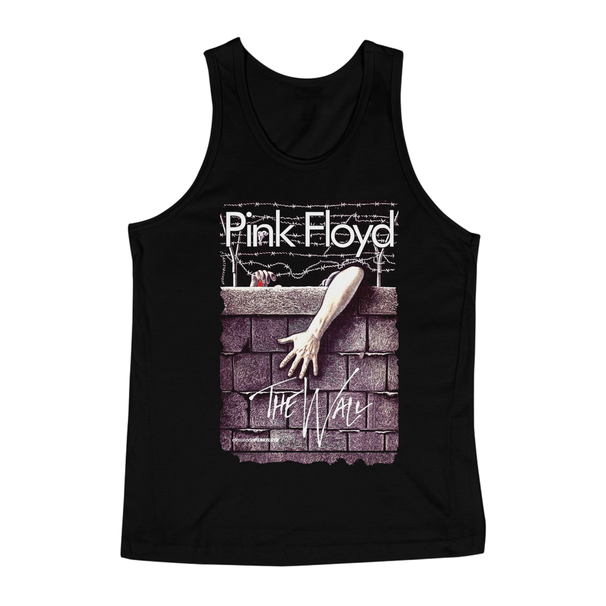 Nome do produto: Camiseta Regata - Pink Floyd