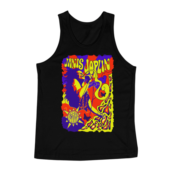 Camiseta Regata - Janis Joplin